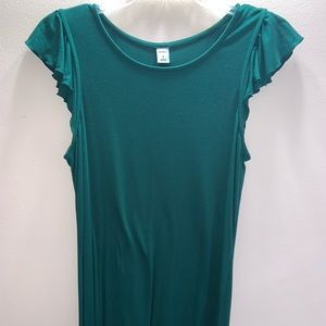 Cap sleeve swing dress